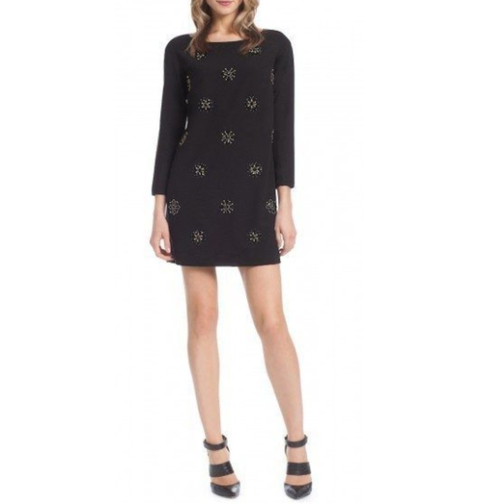 NWT Shoshanna Meira Embellished Shift Dress Sz. 0